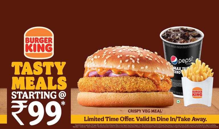 Burger King Veg Menu With Price