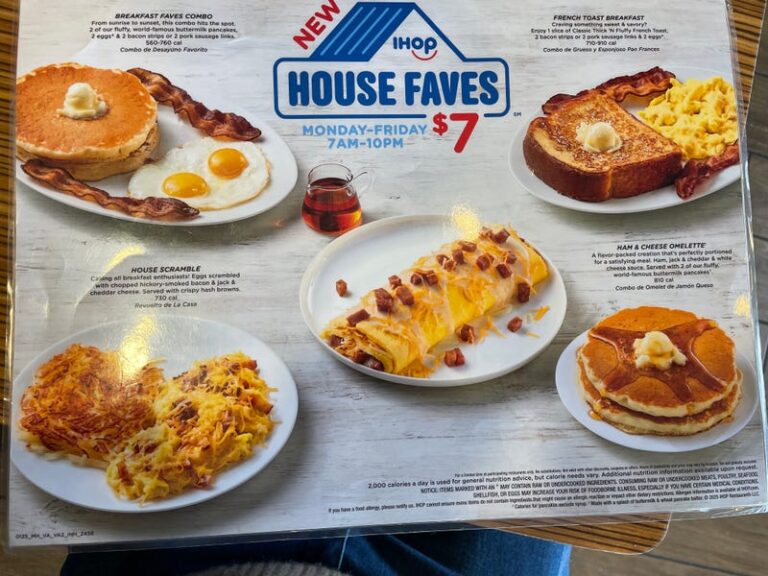 Ihop 7 Dollar Menu
