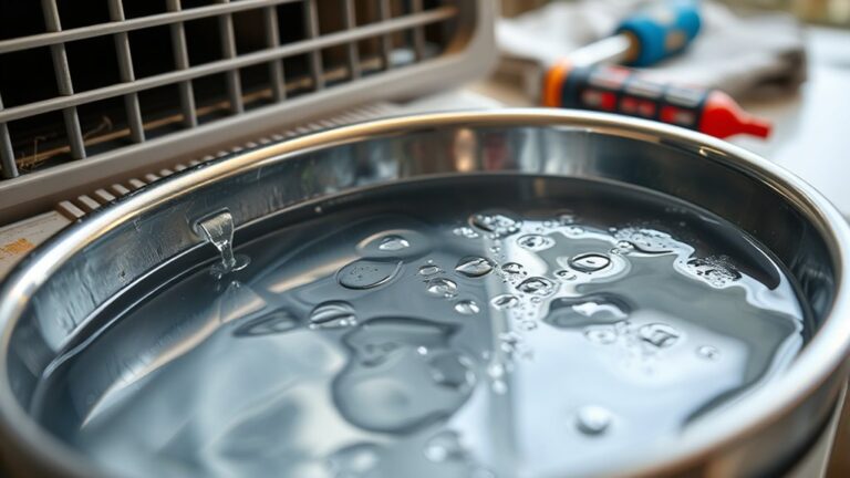 ac drip pan overflow