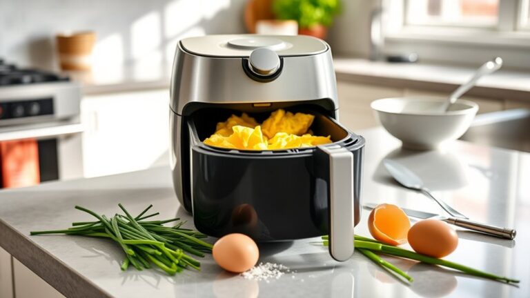 air fryer scrambled eggs