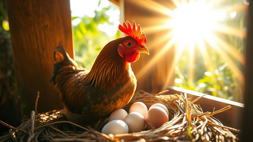 artificial light boosts egg laying