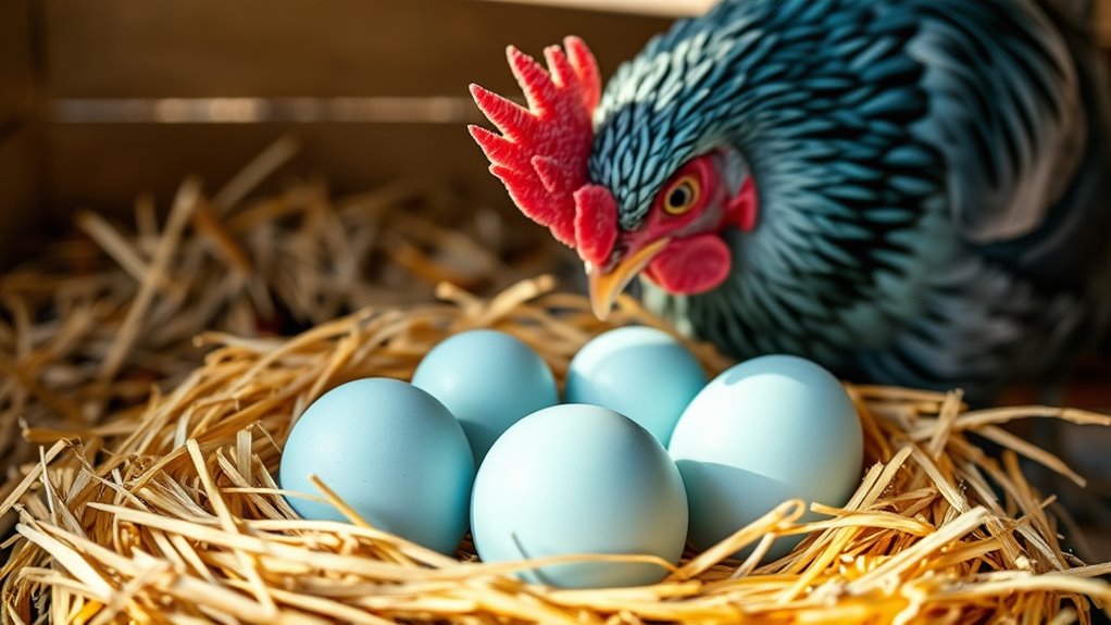 blue egg laying charm