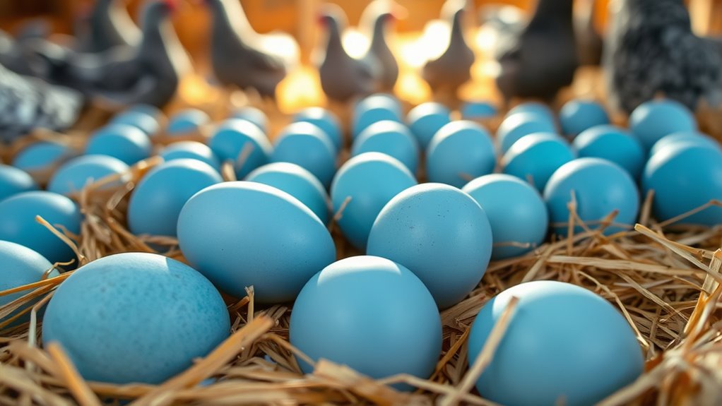 blue eggshell pigment uniqueness