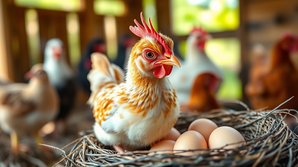 breed age egg production