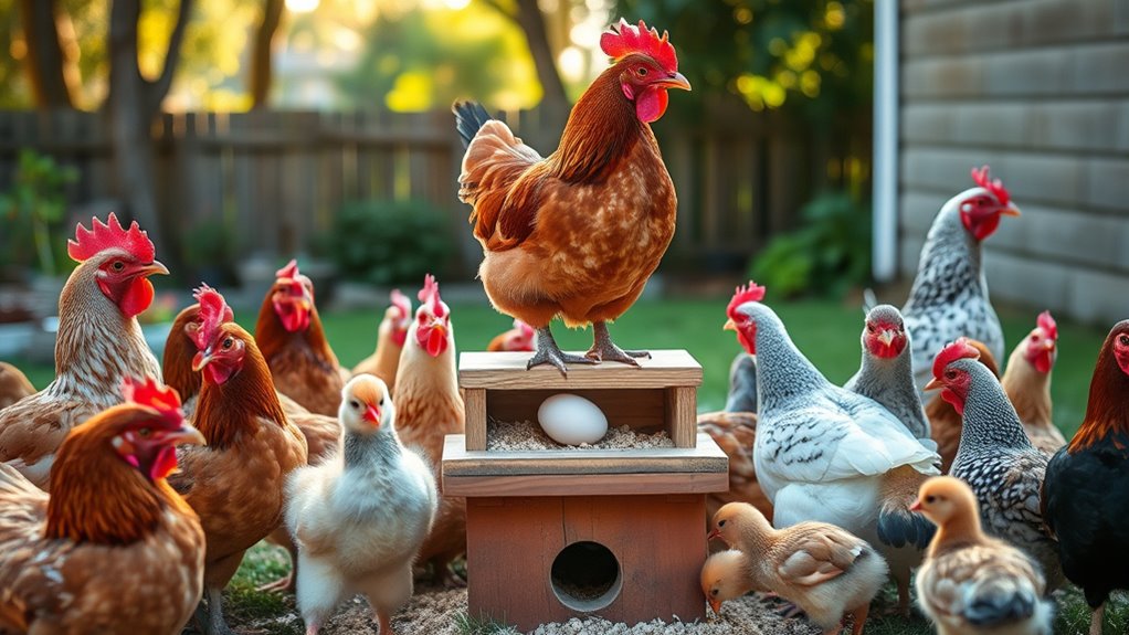 breed influences egg laying timing