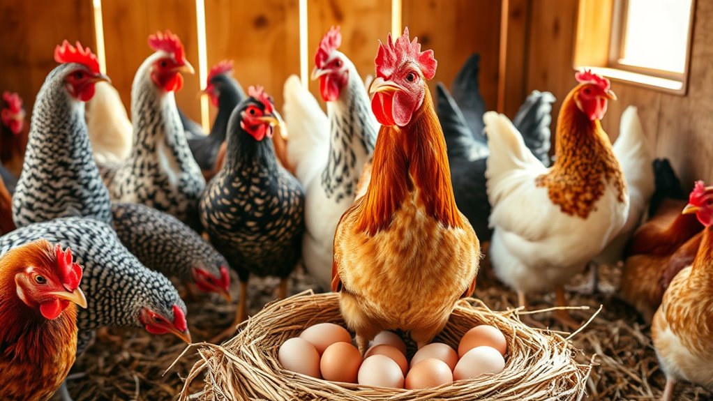 breed influences laying age