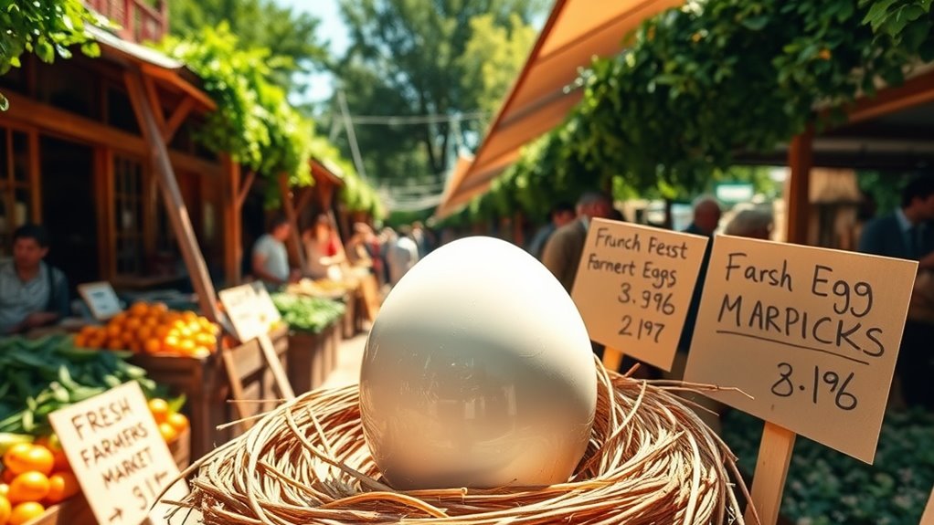 buy seasonal ostrich eggs