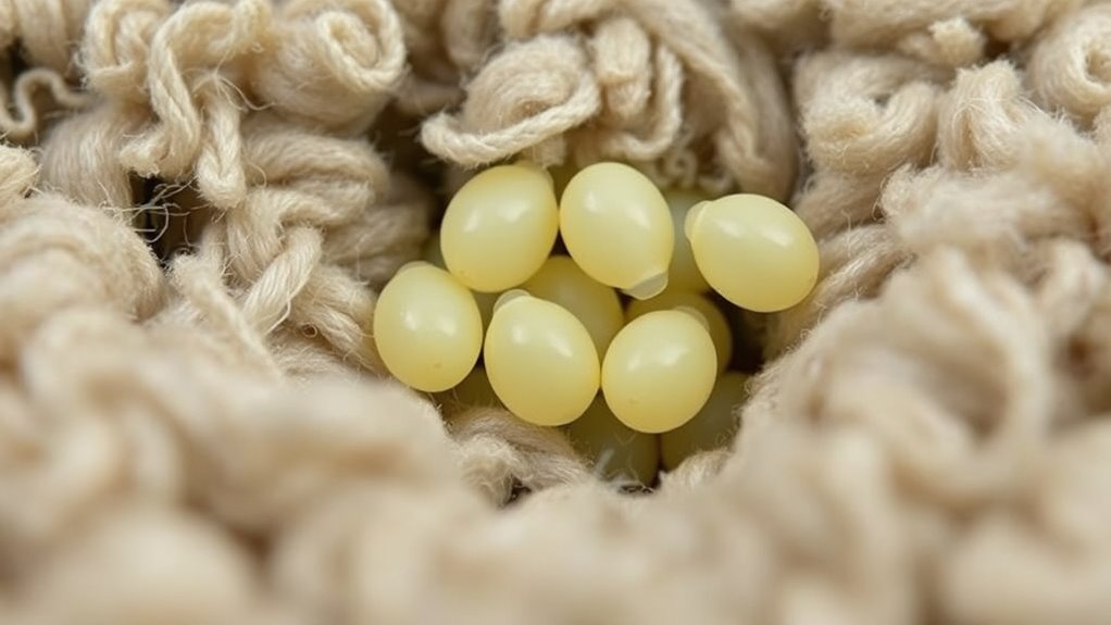 carpet moth egg identification