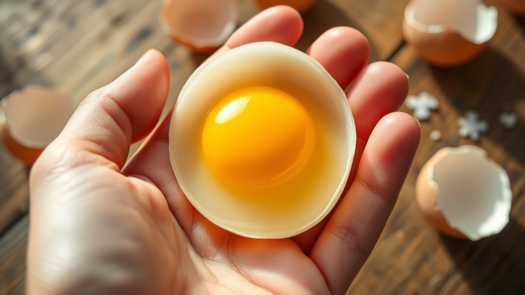 check egg white and yolk