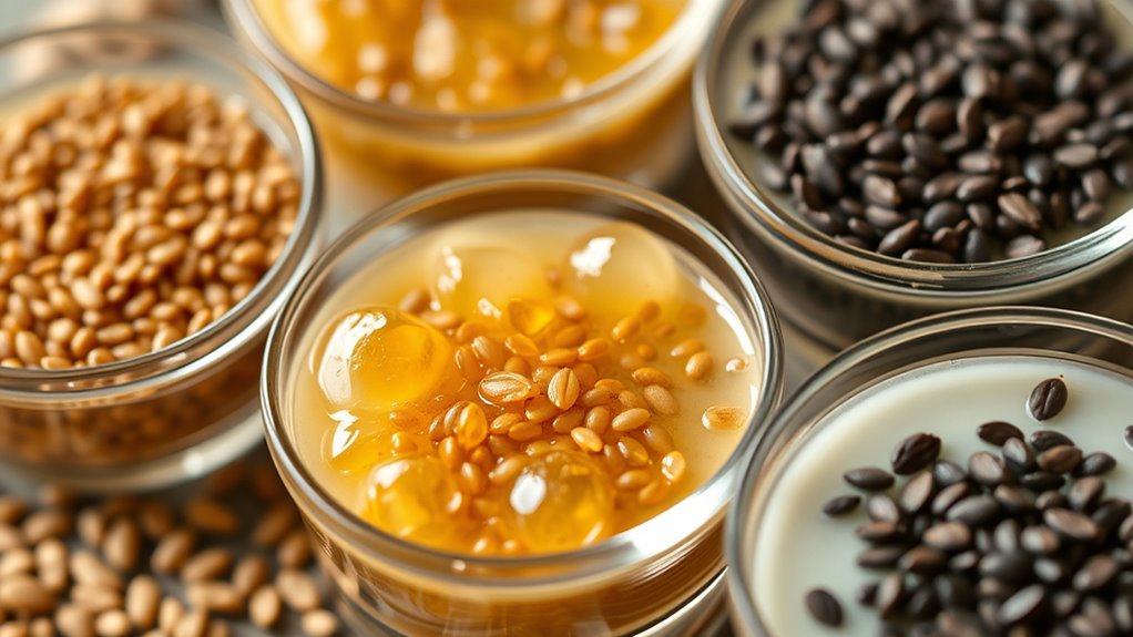 chia gel enhances baking