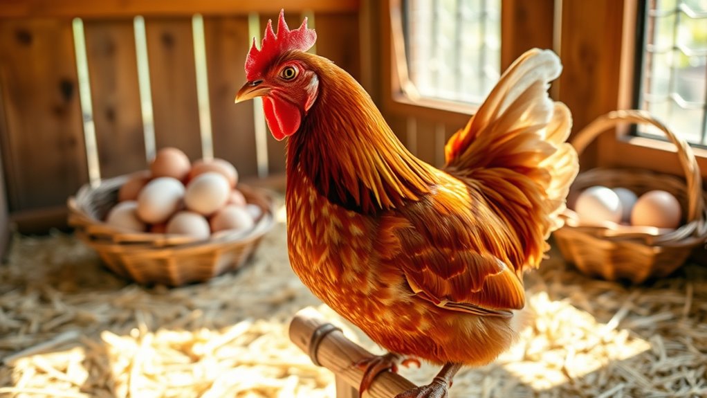 chicken age for egg laying