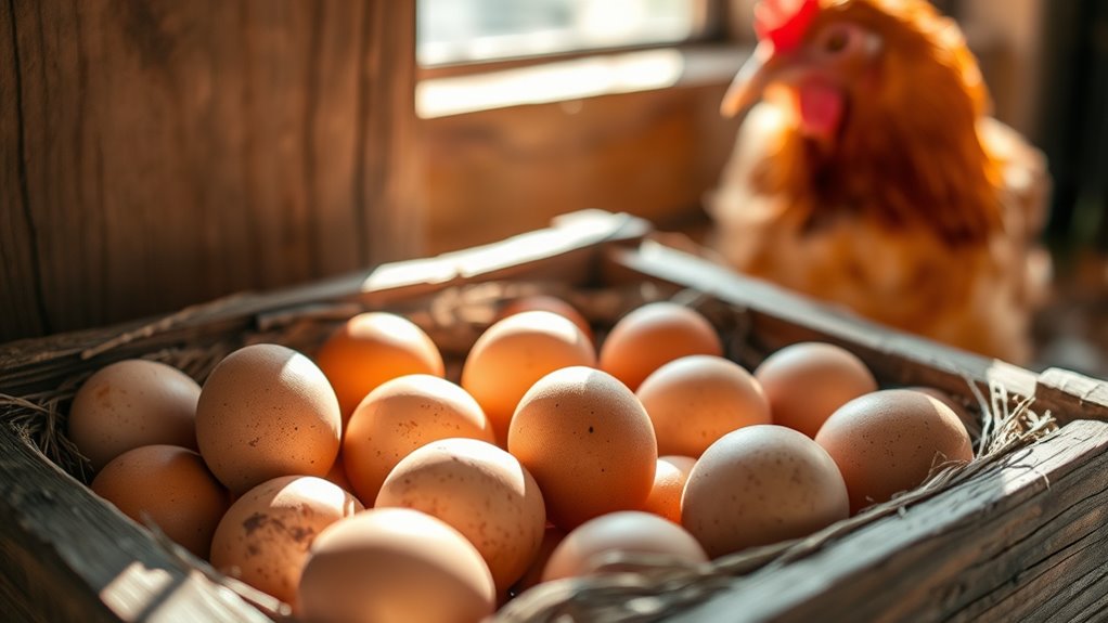 chicken egg laying frequency