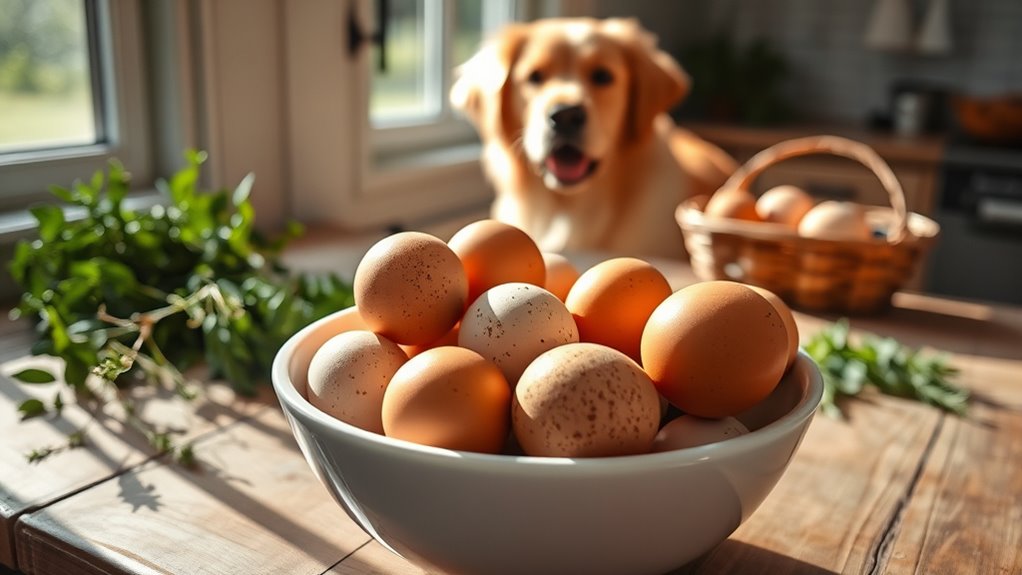 choose fresh organic eggs