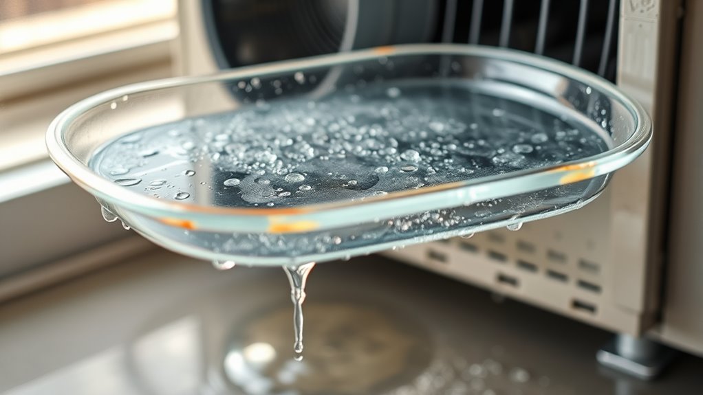 clogged drain causes overflow