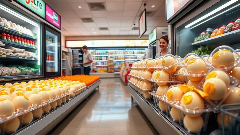 convenience store egg packs