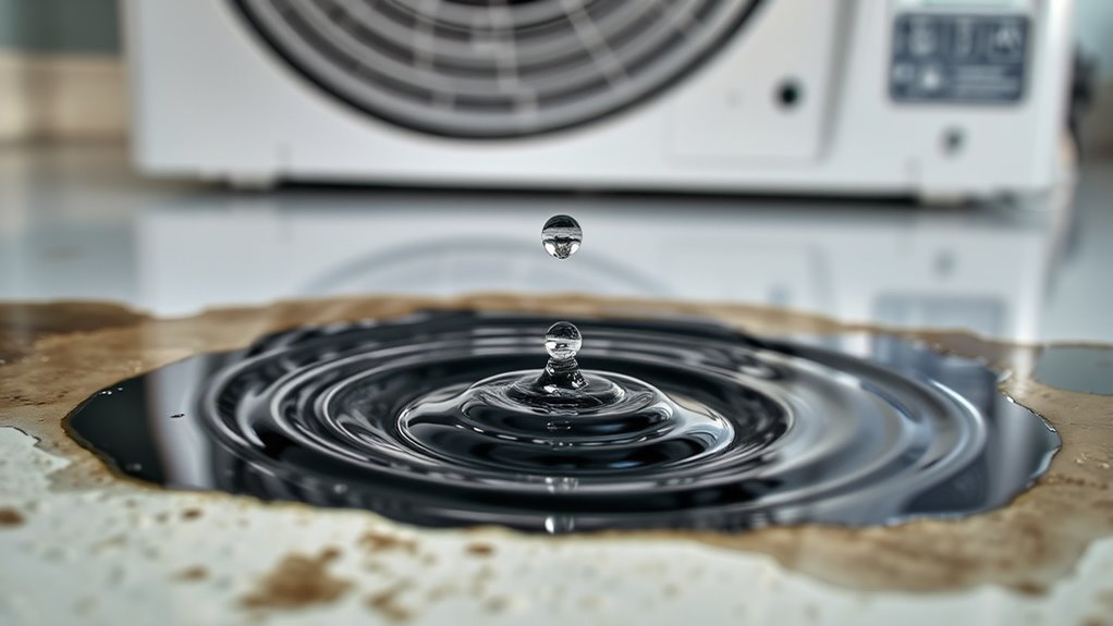 detect overflowing drain pan