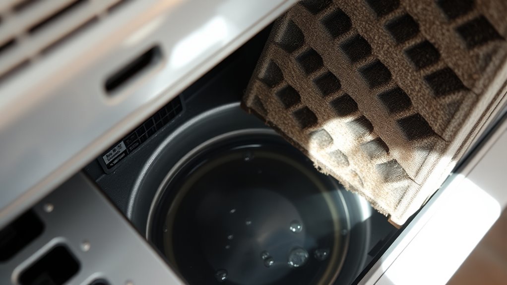 dirty filter causes overflow