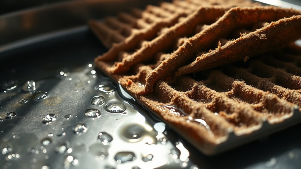 dirty filters cause water overflow