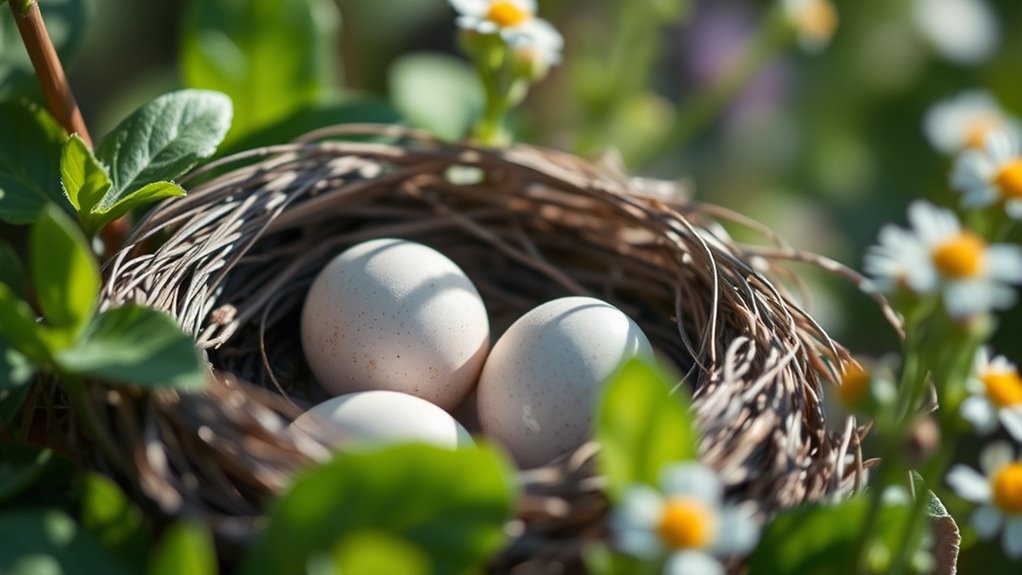 dove egg incubation duration
