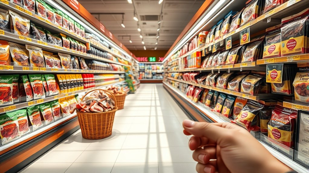 dried beef in grocery stores