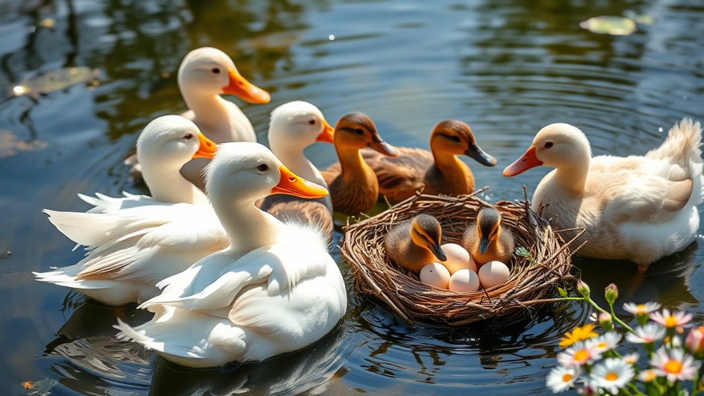 duck breed age timing