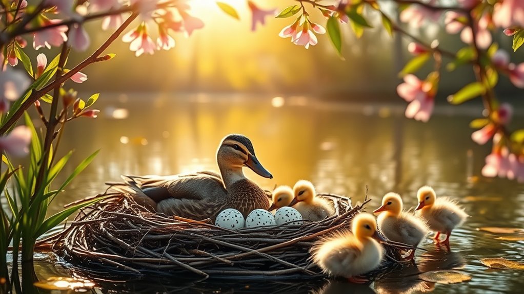 duck egg laying age varies