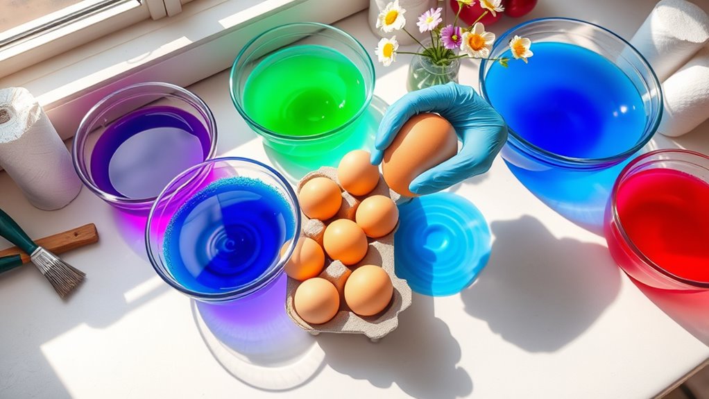 egg dyeing made simple