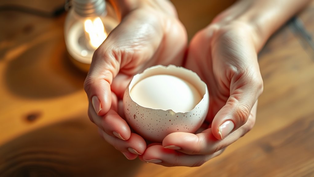 egg fertility testing method