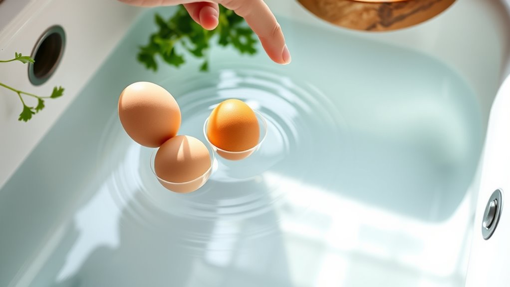egg float test method