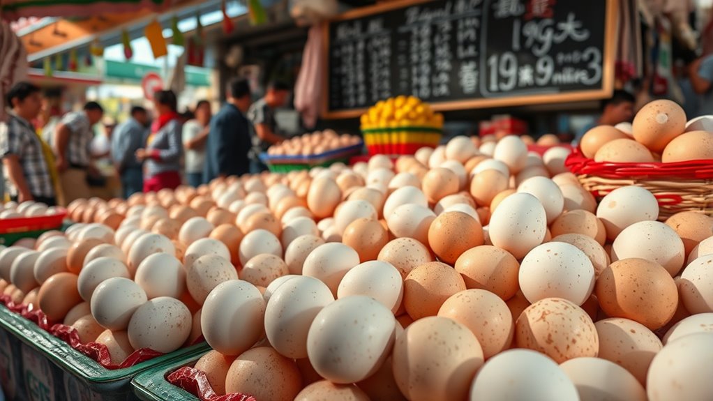 egg prices steadily decline