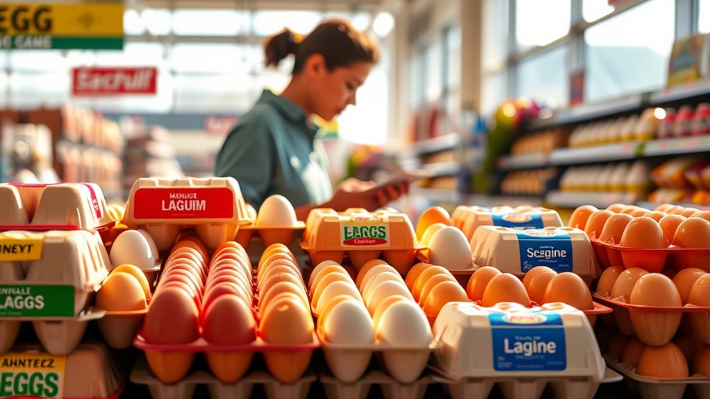 egg sizes and affordable brands