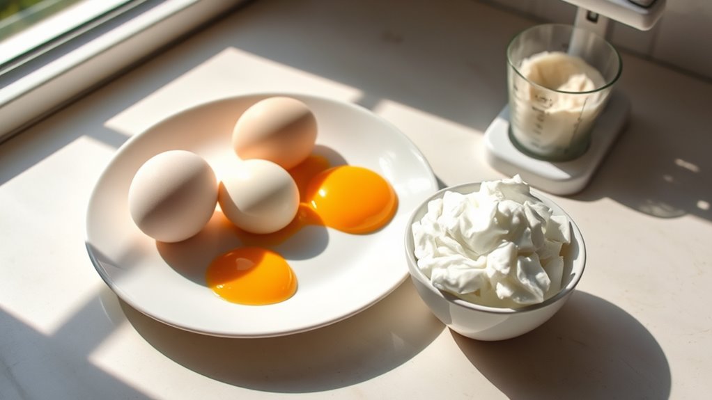 egg whites maximize protein efficiency