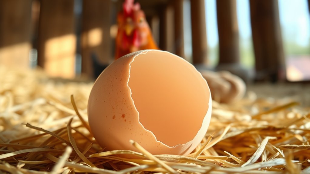 eggshell calcium deposition process