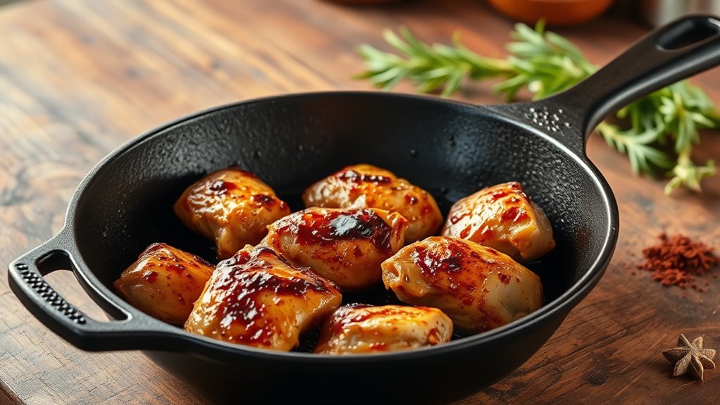 even heat nonstick surface