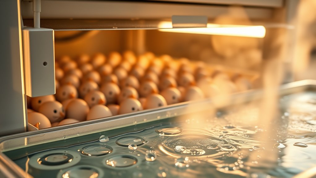 fill water trays regularly