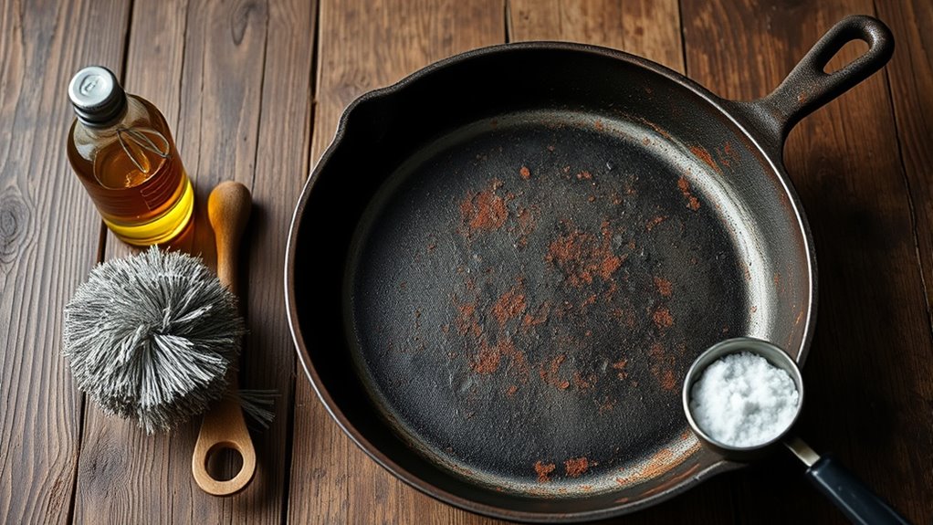 gather tools and cleaning supplies