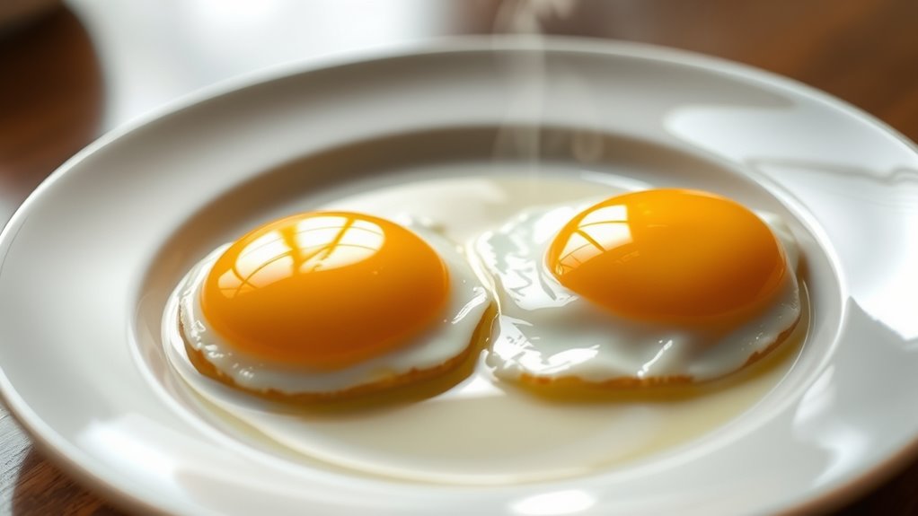 grease dish evenly beforehand