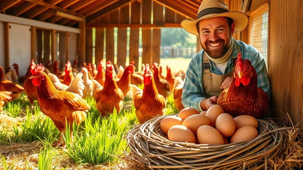 happiness boosts large eggs
