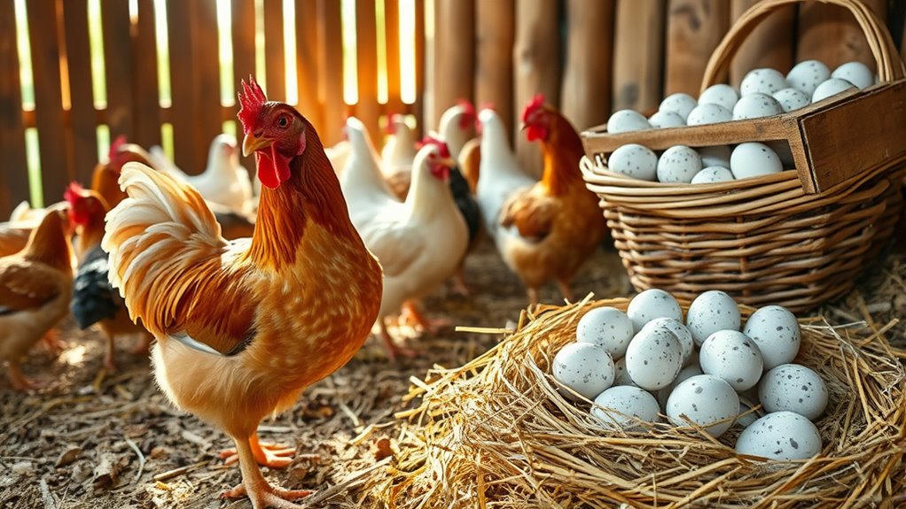 high yield egg producing breeds