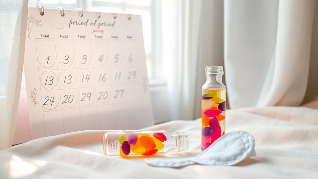 hormonal fluctuations delay periods