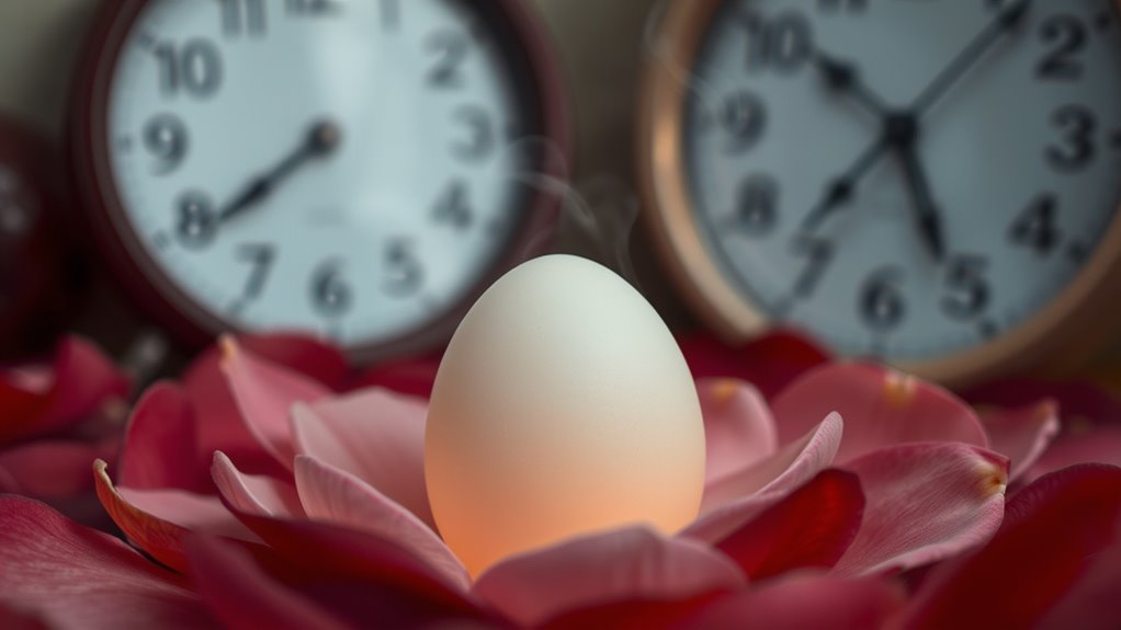 hormone drop triggers menstruation