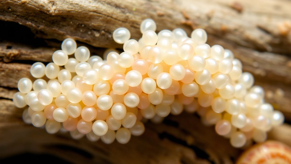 identify snail eggs visually
