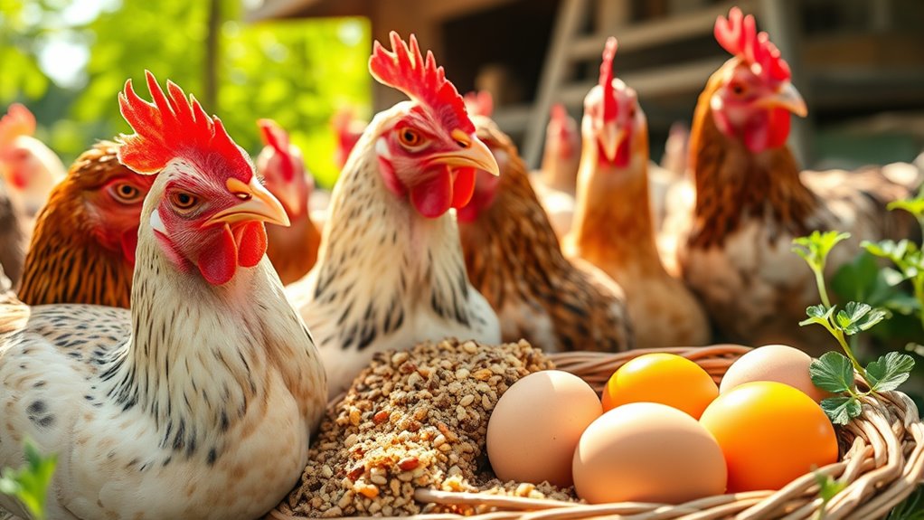 increase hen protein intake