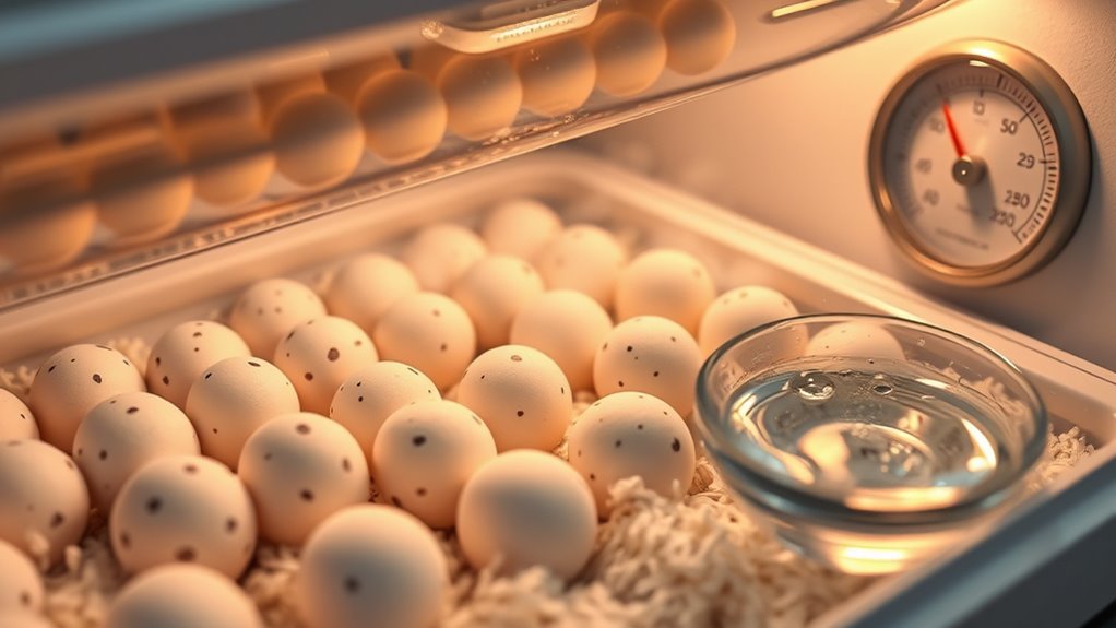 increase incubator humidity step by step