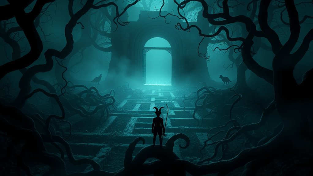 labyrinth faun mythology translation