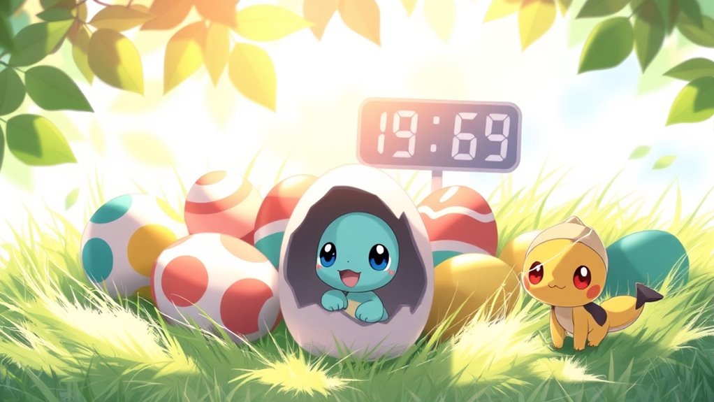 longest and shortest hatch times