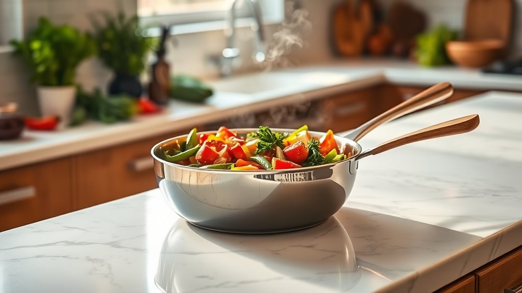 mastering stainless steel cooking