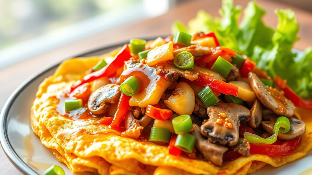 nutrient rich balanced egg dish