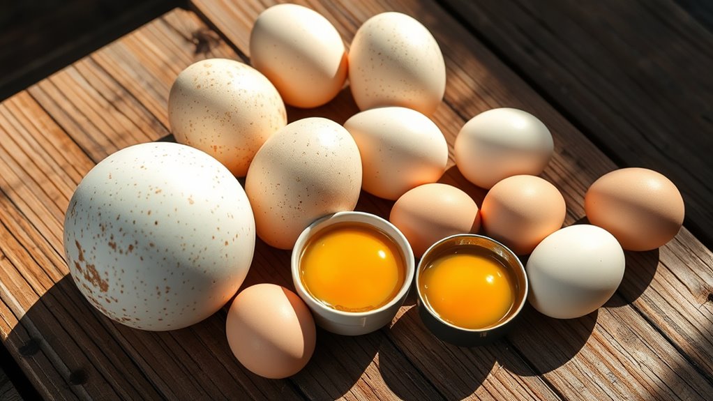 nutrient rich duck eggs