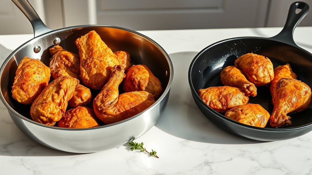 optimal pan size and shape